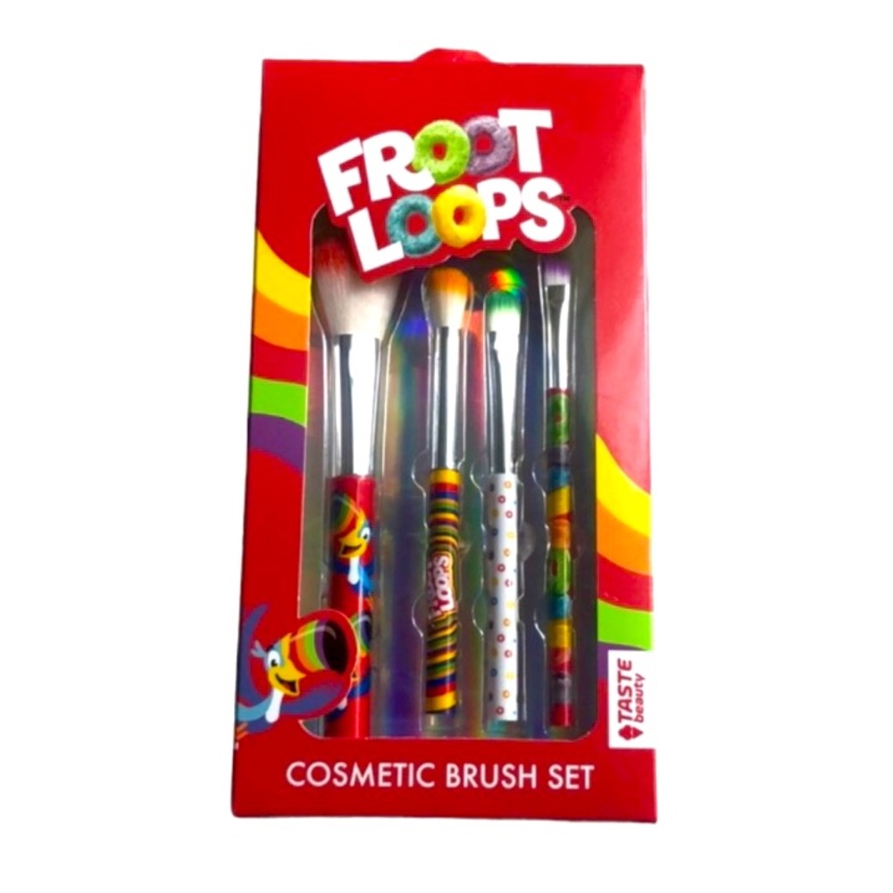 Froot Loops Makeup Brush Set